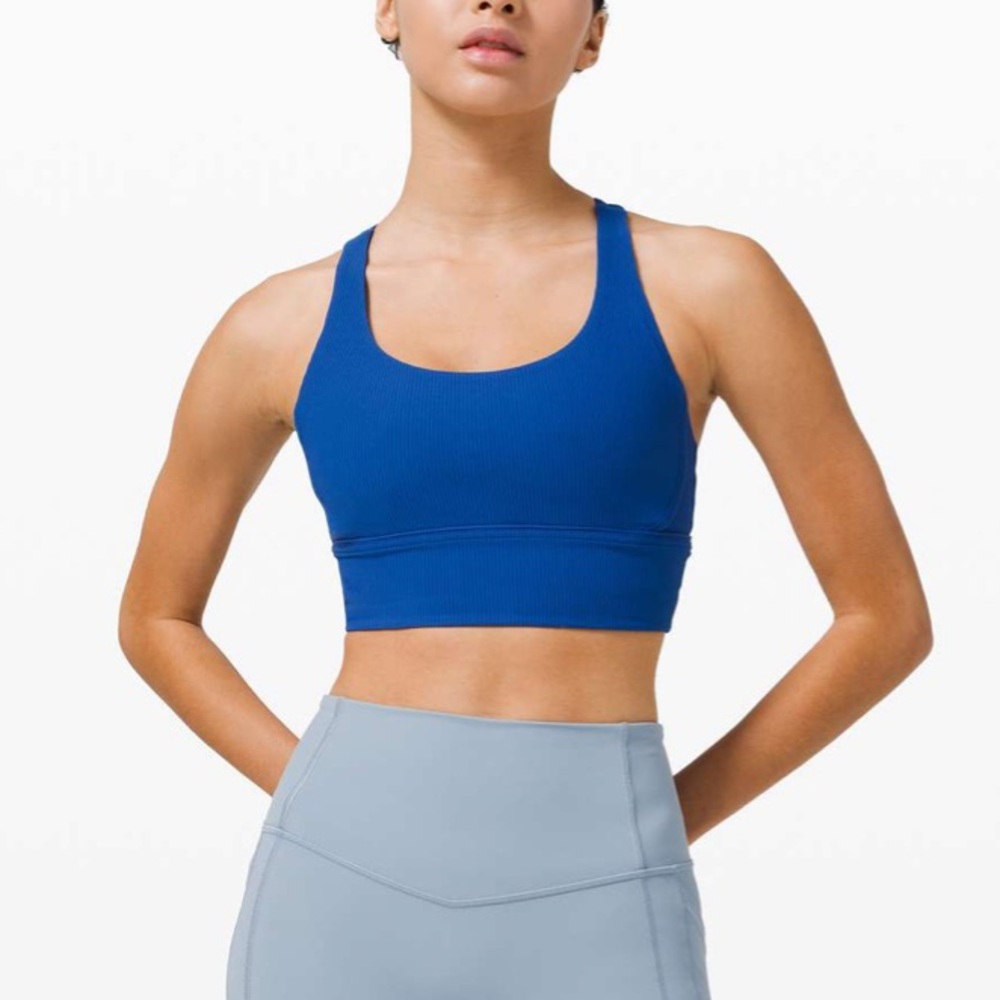 NWT Lululemon Energy, Long-Line, Rib Sports Bra
